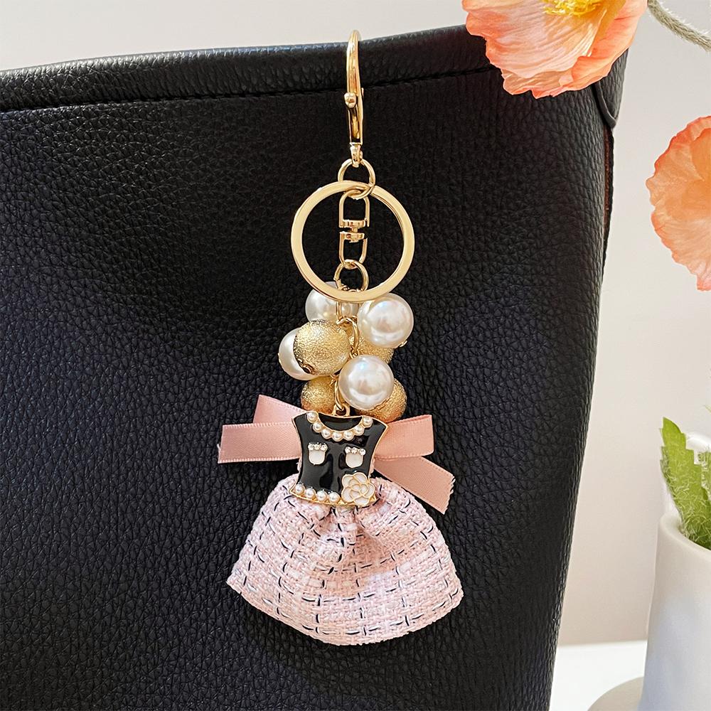 Fashion Flower Camellia Pendant Gifts Souvenirs Bag Charm