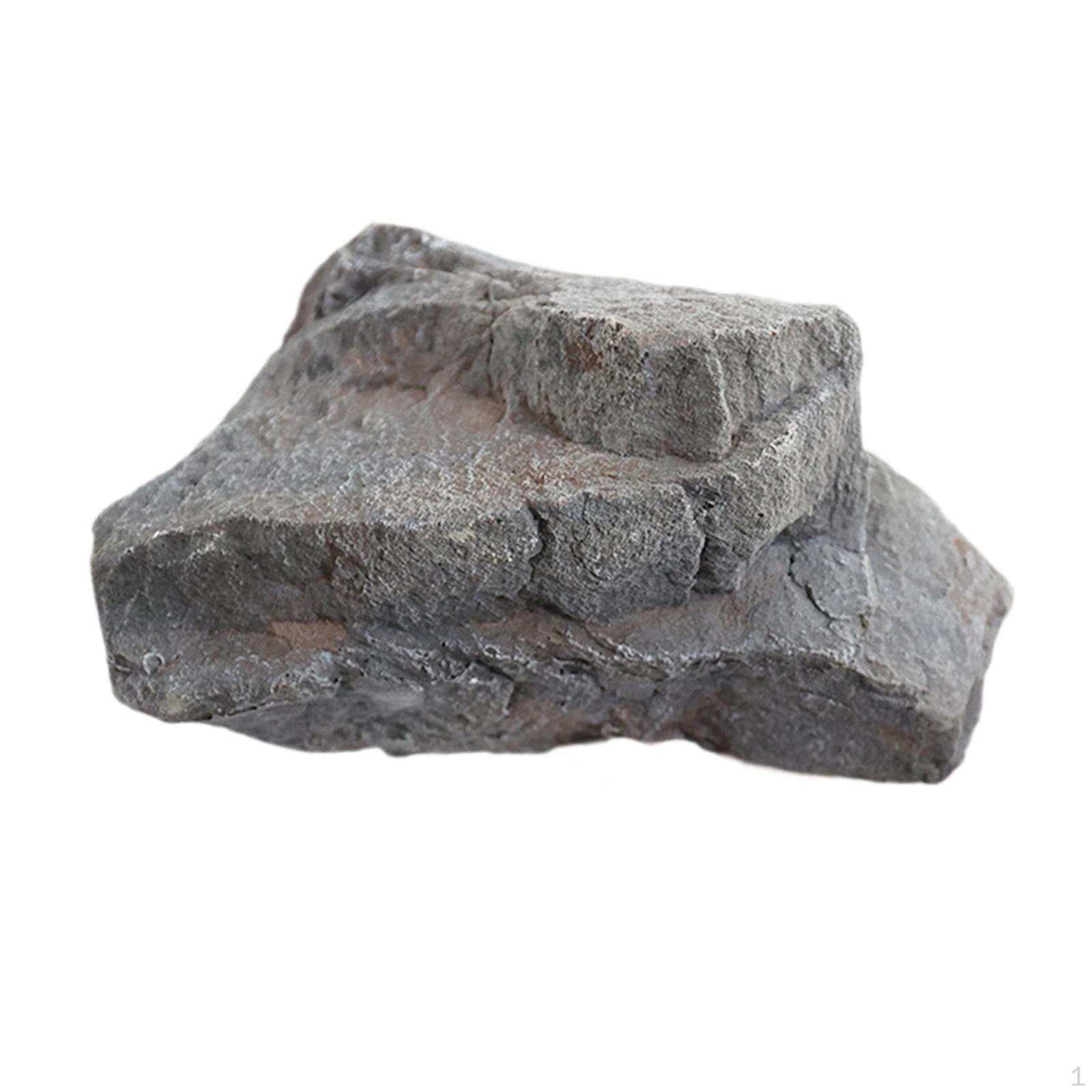 

Искусственный Имитация Ландшафтного Камня Декоративный Камень Аксессуар Реалистичный Универсальный Высокая Симуляция 33x22x21cm