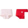 Balabala Girls' Modal Printed Briefs 2-Pack