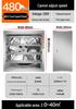 Powerful Adjustable Speed Silent Industrial Exhaust Fan Blower