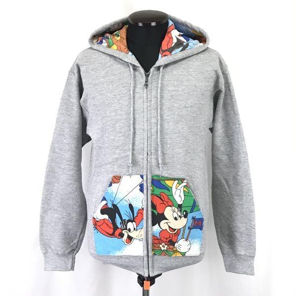 

GILDAN x Disney Rare Sweat Hoodie Men’s S Gray Minnie & Goofy Mickey Jacket