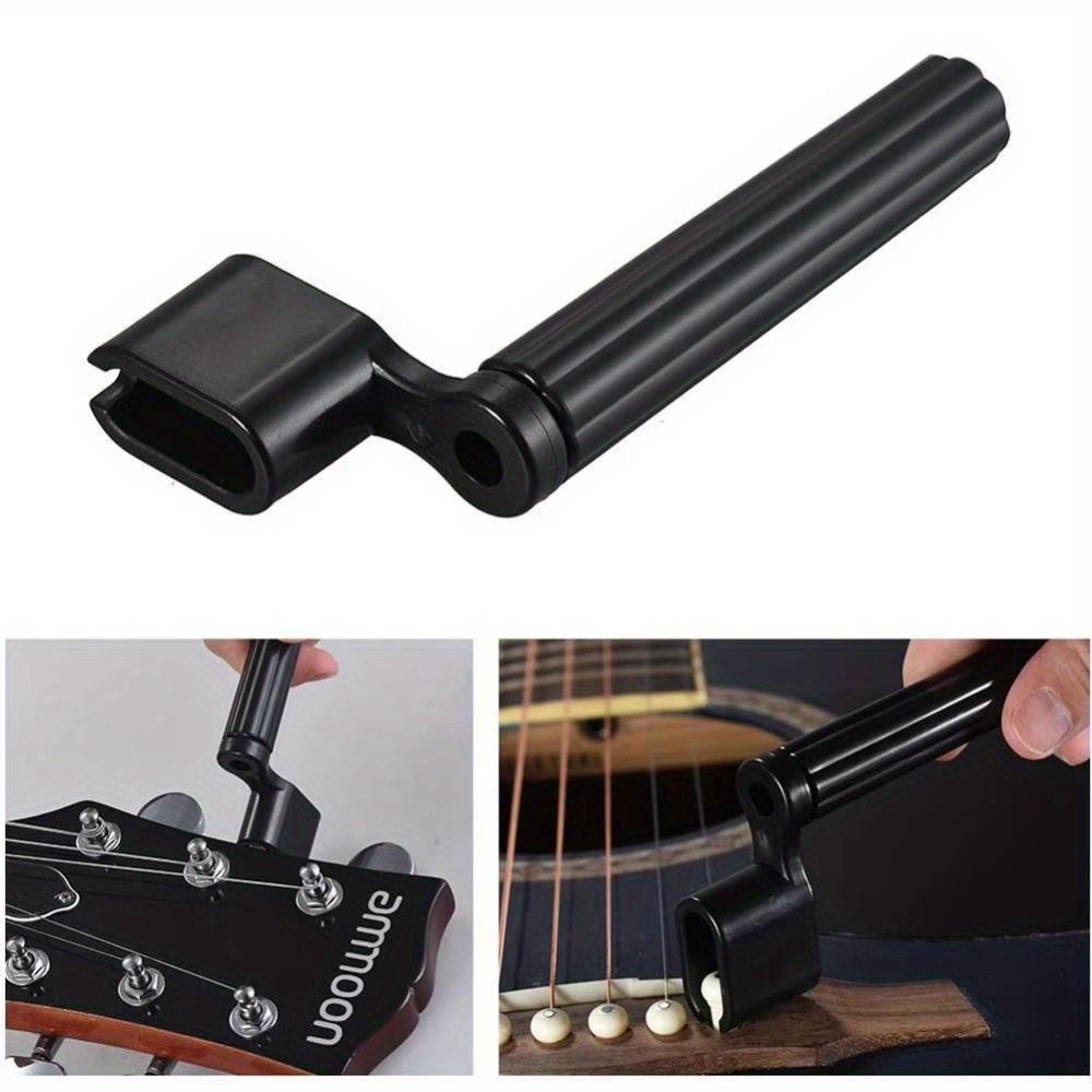 2Pcs Guitar Accessories Acoustic Guitar Winders Winders Pickup Pegs Pluck Cones Acoustic Guitar String Changers Winders