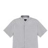 Armani Exchange Ss23 Patterned Short Sleeve Shirt Men shirts Gray 3RZC04-ZNEAZ-01EM