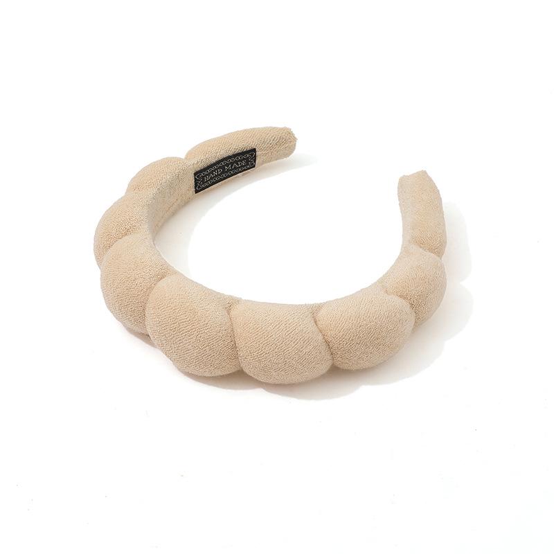 4-teiliges Gesichtswaschset: Stirnband, Haargummi, Armband, Haarspange - Geschenkverpackung