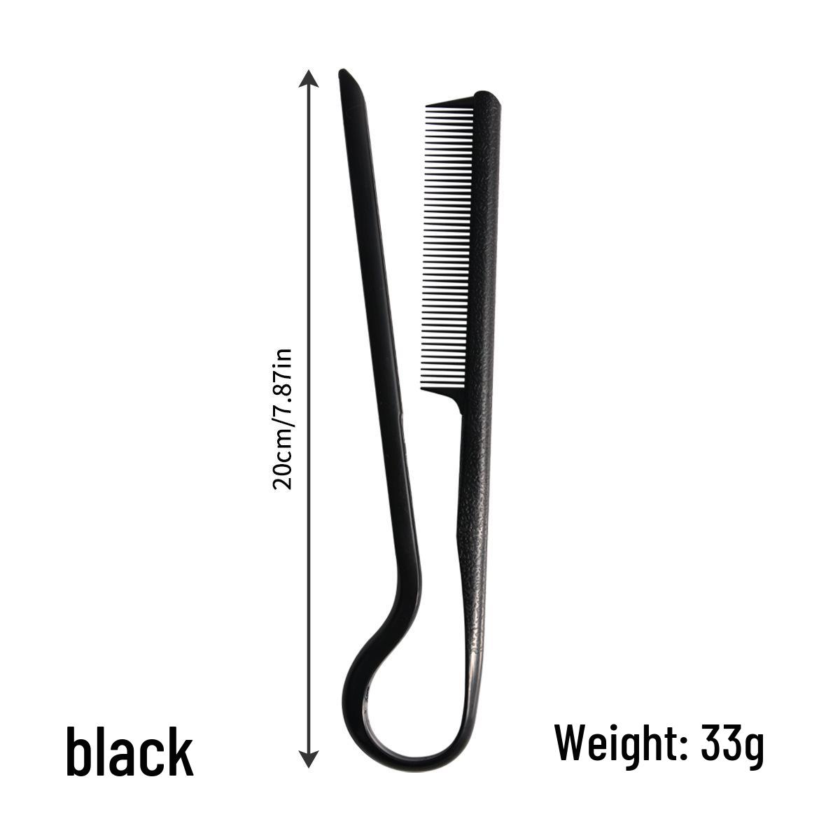 V-образная складная расческа-выпрямитель для салонной и домашней укладки волос