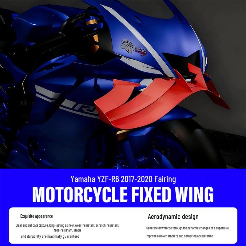 

Compatible Front Lip Spoiler for Yamaha YZF-R6 2017-2020