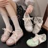 Women's Ballet-Style Retro Flat Shoes - Summer 2025 Fashion