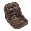 Seat Cushion with Removable Washable Cover Thick High-Resilience Filling Integrated Design Ergonomic Chair Cushion