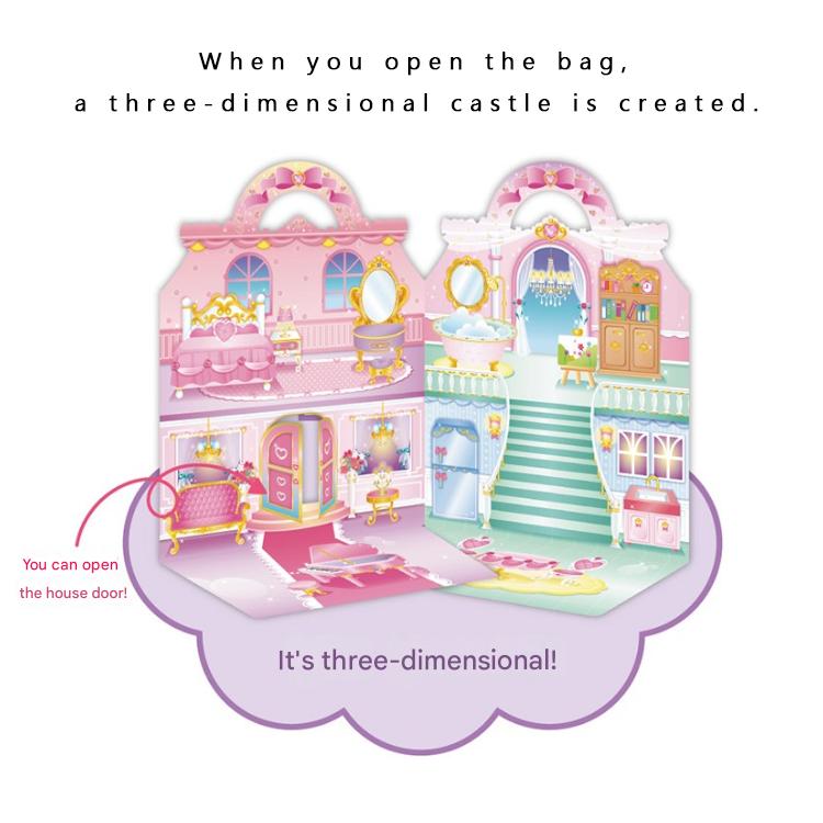 Made In Korea, KC Certified – Princess Catch! Teenieping 3D Bag Sticker: Princess House