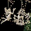Christmas Tree Decoration Gold-plated Christmas Tree Pendant Fashion Hanging Ornaments For Home Xmas Decor