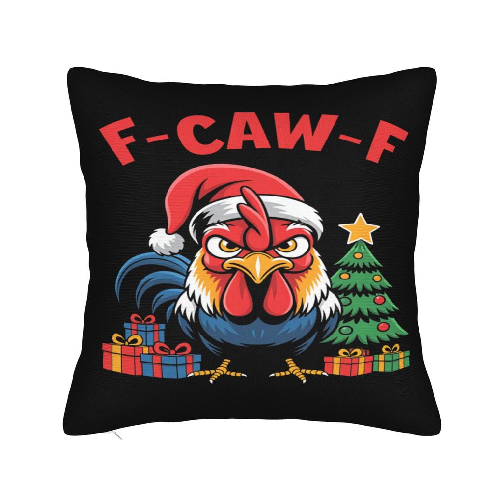 Chicken F-CAW-F  Pillowcases  Vintage Pillow Case For Sofa Car Home Decor Comfy Pillow Cover