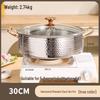 30CM Hammered 316 Stainless Steel Mandarin Duck Hot Pot