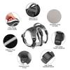 Reflective Nylon Dog Harness Mesh Breathable Dog Harnesses Pet Training Vest With Control Handle for Small Medium Large Dogs Pug