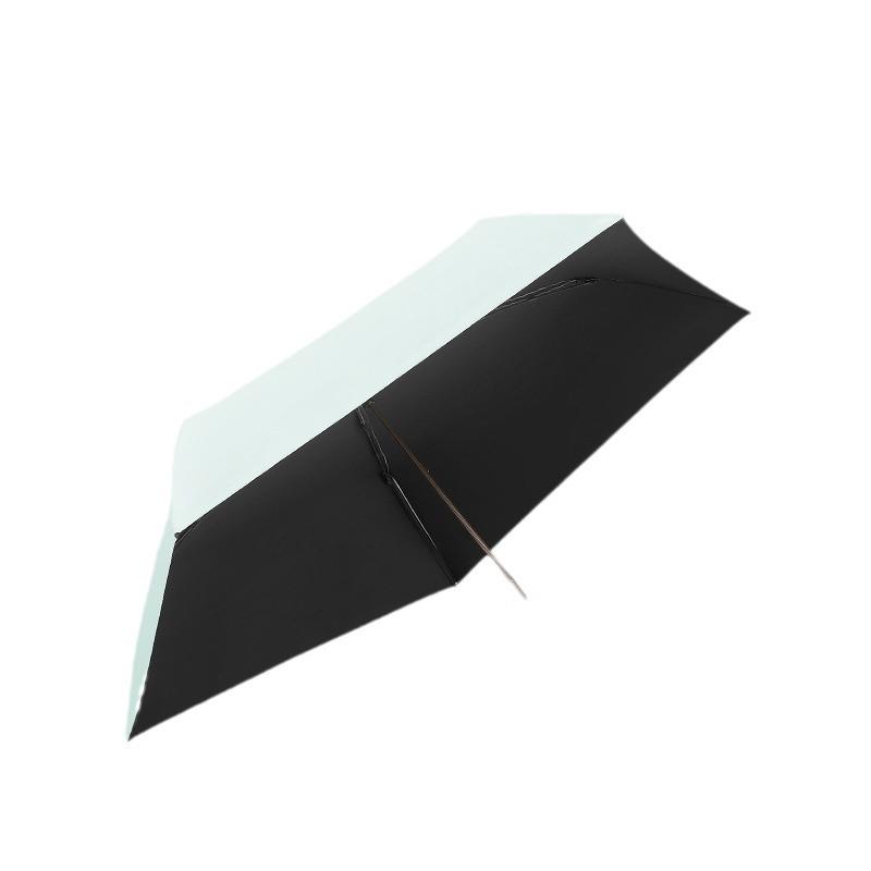 2025 new three-fold five-bone ultra-light carbon fiber vinyl fabric sunscreen umbrella anti-ultraviolet sunshade umbrella