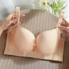 Breathable Thick and Thin Beautiful Back Plus Size Underwear Without Steel Ring Push Up Bra