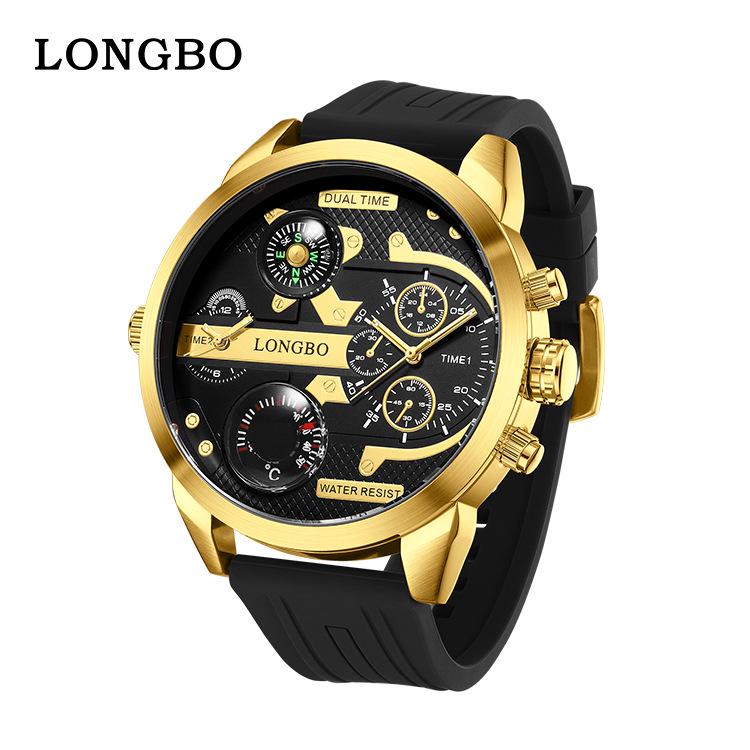 Longbo Unisex Retro Luxus Wasserdichte Quarz-Armbanduhr 83765