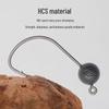BKK Micro Resin Tungsten Jigs 8007 Inchwacky Haken Kunstaas voor Baars en Zachte Aaswormen