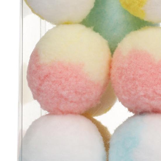 Katzen Spielzeug Farbe Bunt Macaron Farbe Weich Baumwolle Samt Plüsch Ball Sicher Beißen Kratzen Leise Leicht zu Reinigen Katzen Ball Spielzeug