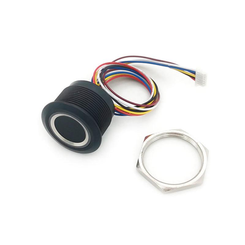 2025 Trend R503 RGB Ring Indicator Fingerprint Module Capacitive Fingerprint Module Sensor Scanner IP65 Waterproof