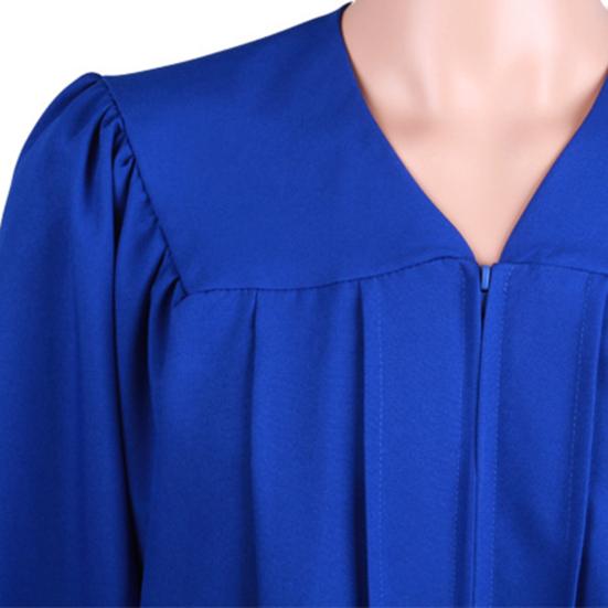 Academic Robe Set Graduation Tassel Unisex Commencement Mortarboard Set for Adult