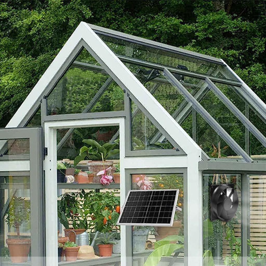 High Airflow 12V DC Inline Duct Fan For Home Ventilation Solar Powered 5.5x2.1mm Female Connector Durable ABS Plastic