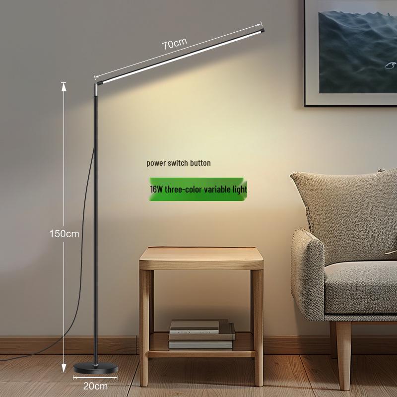 LED Super Bright Floor Lamp for Living Room, Bedroom, and Study - Eye Protection, Ambient Light, T98 Model