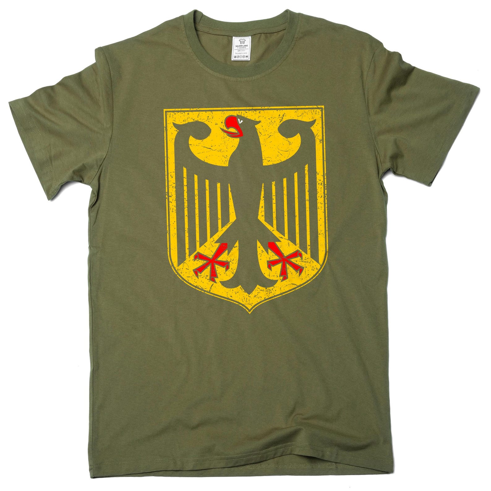 Germany T-shirt German eagle Coat of arms of Germany Patriotic Tee shirt Bundesschild deutschland Tee S