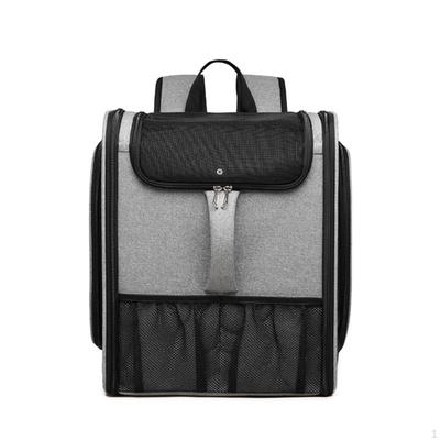 Pet Carrier Backpack Breathable with Mesh Panels for Travel, Vet Visits