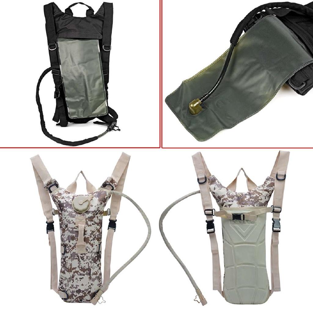 Plecak turystyczny 3L Worek na wodę Hydration Wojskowy taktyczny plecak z bukłakiem Hydration Plecak do jazdy konnej Plecak kempingowy Piesze wycieczki