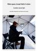 Large Pentagonal Ice Fishing Tent with TPU Window for Winter Camping - Thickened for Warmth and Cold Protection