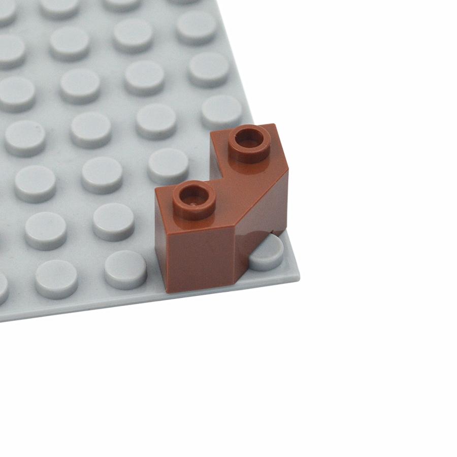 30pcs MOC Brick Parts 87620 Brick Wedge 2x2 Facet Compatible Building Block Particle DIY Assmble Kid Puzzle Brain Toy Gift