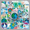 50PCS Environmental Protection Graffiti Stickers for DIY Scooters & Luggage