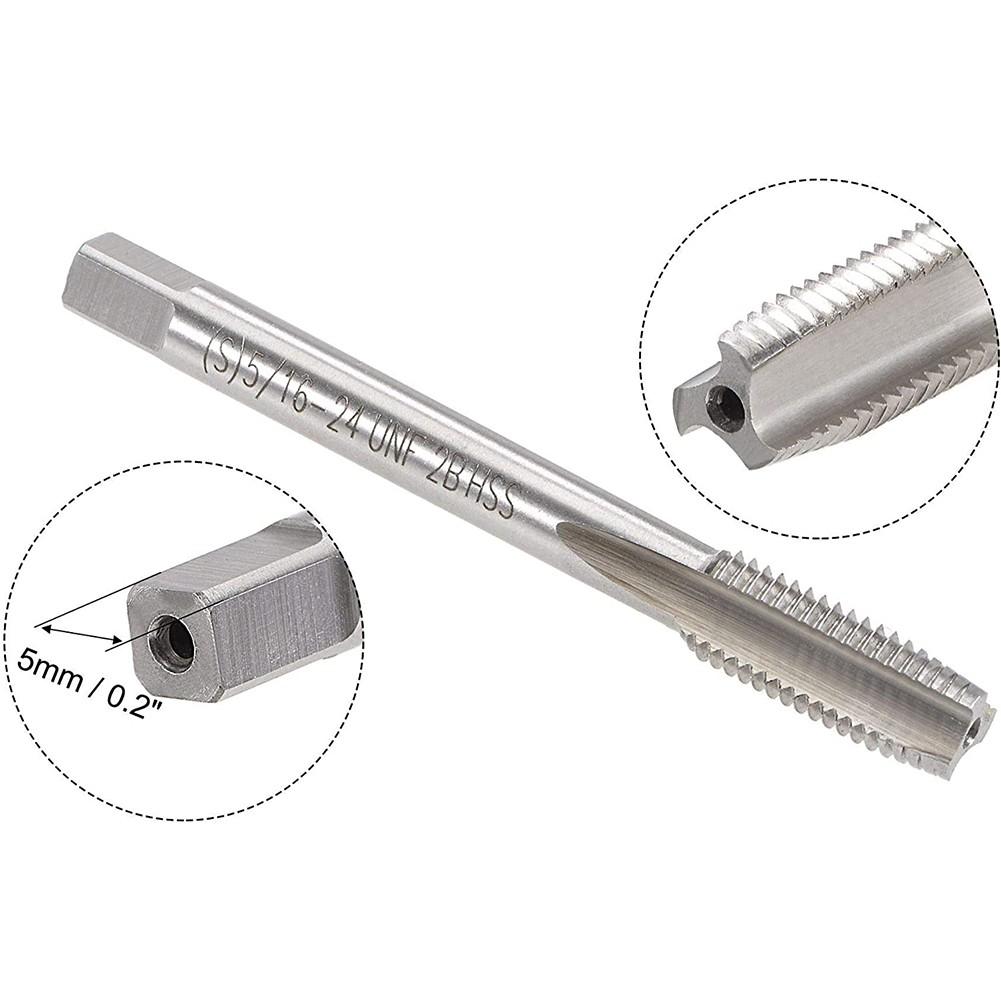 5/16 -24TPI Tap Die Set HSS Right Hand Thread Round