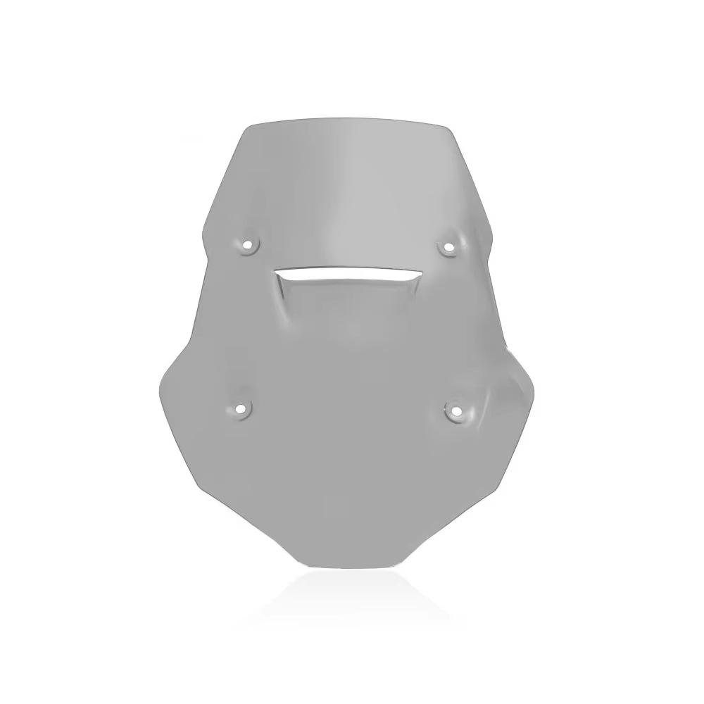 Modificator parbriz CFMOTO 800MT: Amplificator de Înălțime și Lățime cu Protecție Transparentă pentru Piept pentru Protecție împotriva Vântului și Ploii.