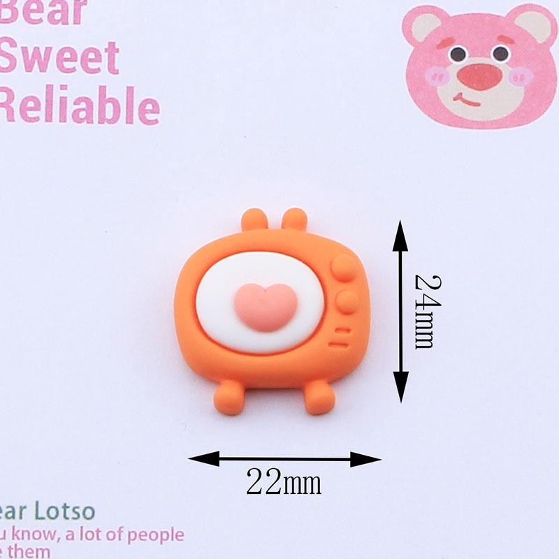 

10 Pcs New Cute Cartoon Telephone Toothpaste Clock Series Resin Cabochon Diy Jewelry Hairpin Craft Decoration Accessories A84