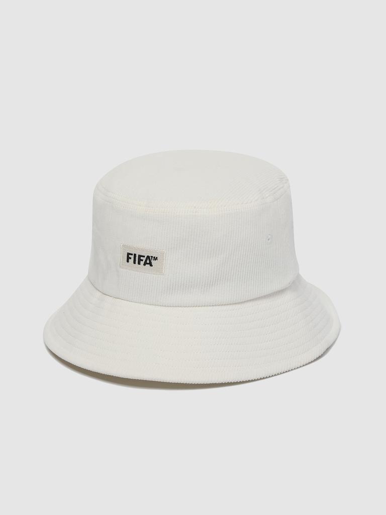 FIFA 1904 Corduroy Bucket Hat White (Ff2Aha02U_100)