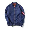 Men's Spring Autumn Stand Collar Casual Jacket Trendy Flight Suit Control Baseball Jacket