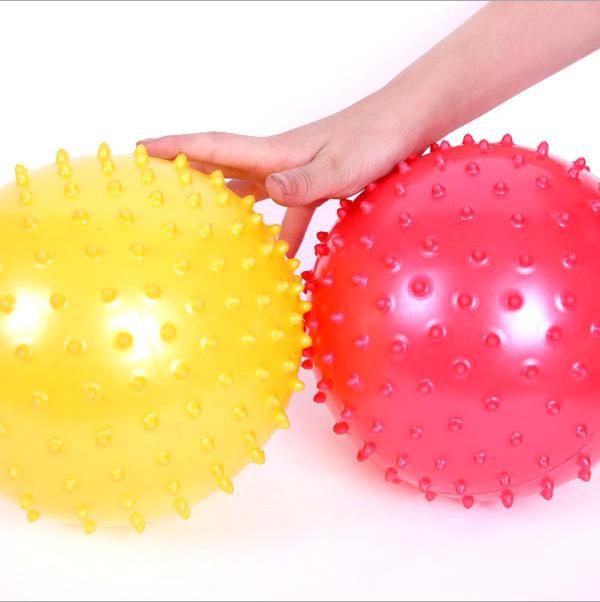 3/6Pcs 16Cm Fun Games Kids Inflatable Ball Rubber Toy Baby Cartoon Thorn Large Balloon Developmental Children Massage Toys Balls