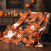 Halloween Blanket Cover Multi-Functional 3D Digital Print Flannel Blankets Universal Blankets Halloween Party Decor S180