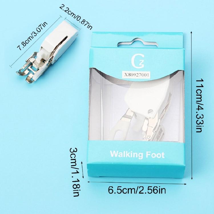 Sewing Supplies 7mm Sewing Machine Presser Foot Synchronous Presser Foot Even Feed Walking Foot