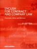 The English for Contract & Company Law Book