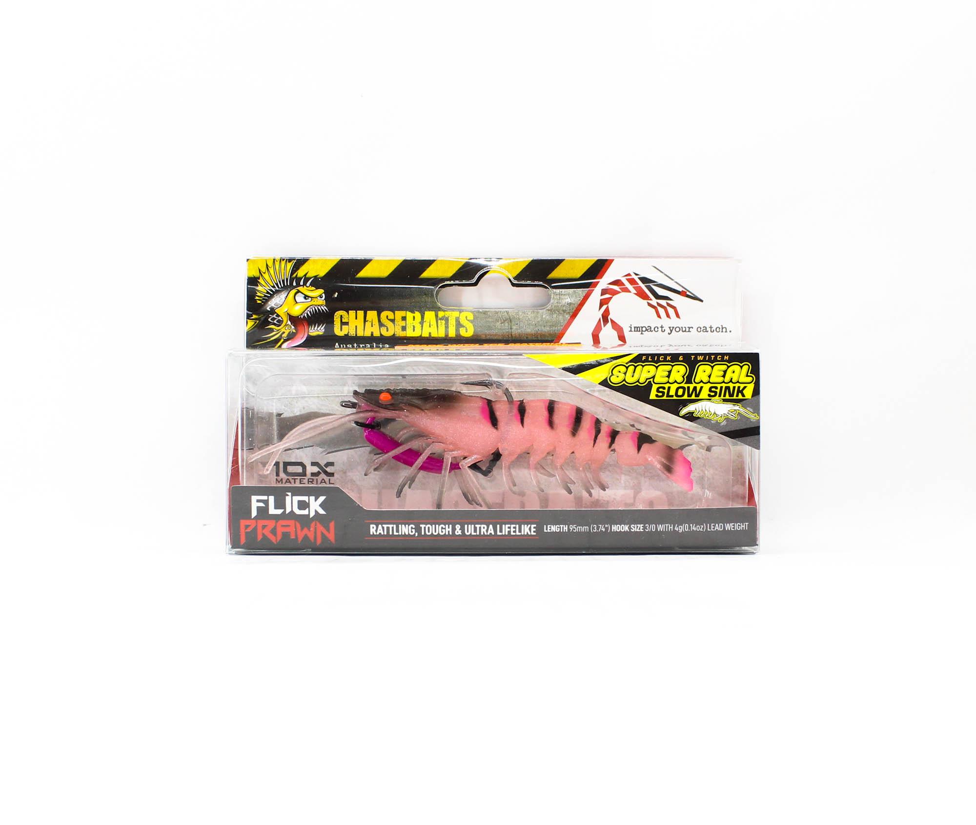 

Chasebaits Flick Prawn 95 мм 4 грамма Тонущая приманка 3 (4864)