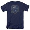 Battlestar Galactica - Battleaxe Badge -  Unisex Children's T-shirt - Blue