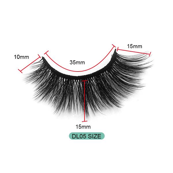 6D Chemical Fiber False Eyelashes 8 Pairs Of Simulated Thick Natural Thick Grafted Eyelashes