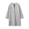 Untitled Cashmere Blend Collarless Made in Camel Size 02 15391004 Women's Coat, Japan, (042), (M),