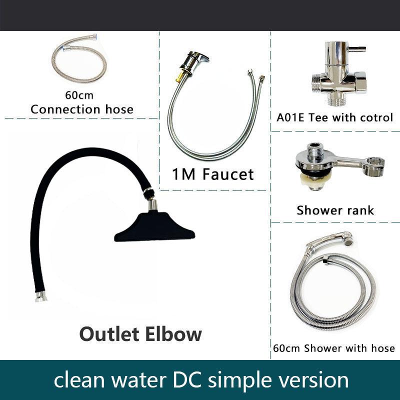 Waterfall Spa Shower Head for Shampoo Chairs Therapy Head with Water Circulation Massage System