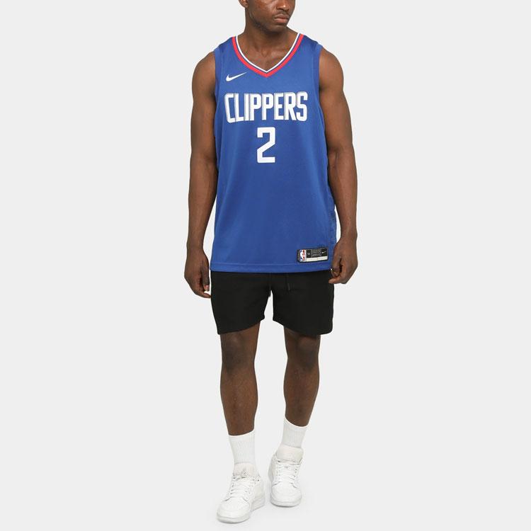 Nike NBA Swingman Jersey Los Angeles Clippers Kawhi Leonard #2 Men Jersey Blue CW3668-402
