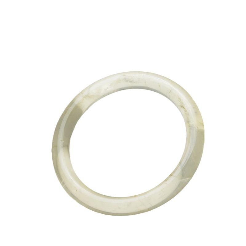 Women's Fashion Natural Citrine Bracelet - Wide Lemon Color, Transparent with Rainbow Effect.