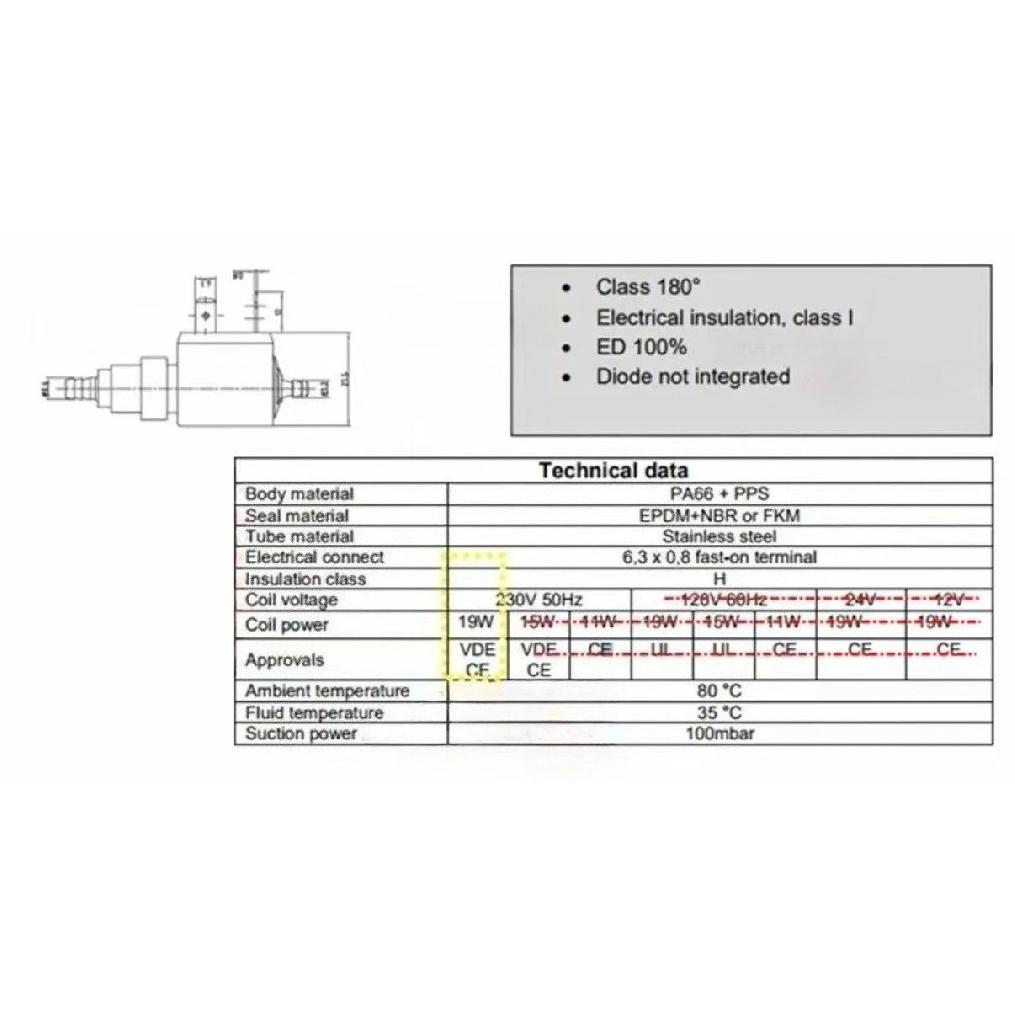 Pompă electromagnetică 220V, pompă cu vibrații, 19W abur, fier de călcat cu abur, pompă autoamorsantă
