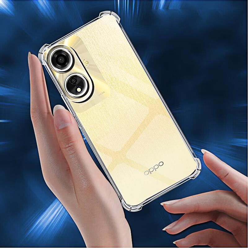 Transparent Phone Case for Oppo A59 A79 A98 5G A78 A58 A38 A18 4G A17 A17k A57 A97 A53 A94 A74 A54 A52 Back Cover Clera Shell